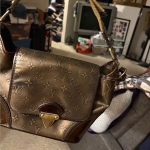 Louis Vuitton Dark Brown Monogram Shoulder Bag Sergent PM